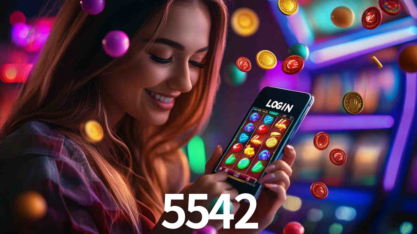 Sinta a adrenalina dos jogos de cassino com 5542